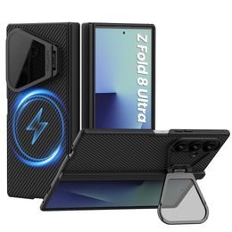Samsung Galaxy Z Fold 8 Ultra vāciņš – Nillkin CamShield Pro Magnetic S Pen – melns
