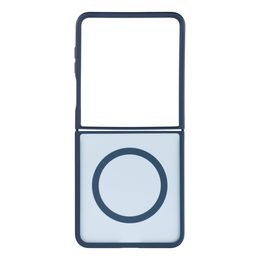 Samsung Galaxy Z Flip 8 vāciņš – Acrylic 4sF-S MagSafe aizsargvāciņš – tumši zils