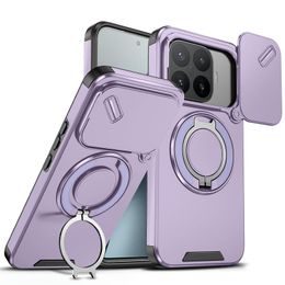 Camslide Stand obal, Xiaomi 17T Pro, fialový