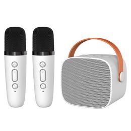 Blavec WS-07 Přenosný karaoke set se 2 mikrofony, 5 W, bílý