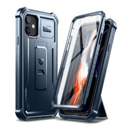 Dexnor 360 Kickstand Carcasă iPhone 11, albastru