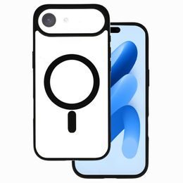 Acrylic Color Magsafe калъф, iPhone 17 Air, черен