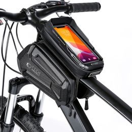Tech-Protect XT6 kerékpáros táska, fekete