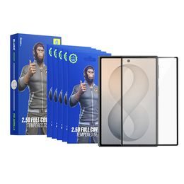Samsung Galaxy Z Fold8 kaitseklaas – Blueo 2.5D Silk Full Cover HD karastatud klaas 5 tk – must
