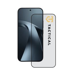 Xiaomi 17T aizsargstikls – Tactical Glass Shield 5D rūdītais stikls – melns