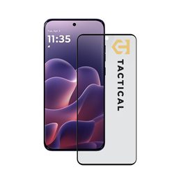 Tactical Glass Shield Privacy Stealth 5D zaščitno steklo za Motorola Edge 70 Fusion, črno