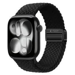 Tech-Protect NylonMag Apple Watch 8 / 9 / 10 / 11 / 12 / SE Ultra (44 / 45 / 46 / 49 mm), černý