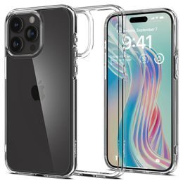 Spigen Ultra hybrid kryt na mobil, iPhone 15 Pro Max, číry