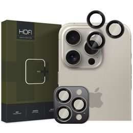 Hofi Camring Pro+, sklíčko pro čočku fotoaparátu, iPhone 16 Pro / 16 Pro Max, černé