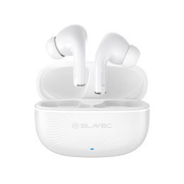 Blavec BW-02 Carbon TWS Bluetooth Oordopjes - Bluetooth 6.0 - Wit