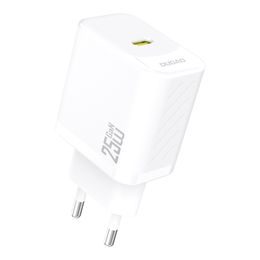 Dudao A27 polnilnik USB-C, 25W GaN, bela
