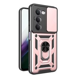 Techsuit CamShield, Xiaomi Redmi 15 4G / 5G, ροζ χρυσό