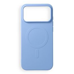 iPhone 17 Pro Max / 18 Pro Max silikona vāciņš – Silicone Mag Cover – zils