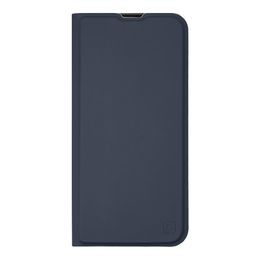 OBAL:ME SmoothTouch Hoesje voor Motorola G57 Power - met Kaarthouder & Standaard - Donkerblauw