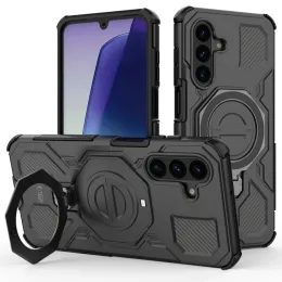 Tech-Protect TacticStand MagSafe vāciņš Samsung Galaxy A17 / A18 – matēti melns