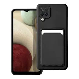Card Case tok, Samsung Galaxy A12, fekete
