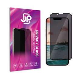 JP Privacy Tvrdené sklo, iPhone 15, čierne