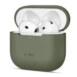 Tech-Protect Silikon Hülle, Apple AirPods 4, grün