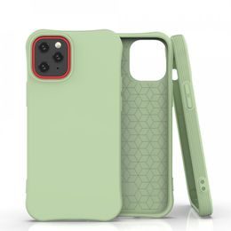 Obal Soft color, iPhone 12 / 12 Pro, zelený