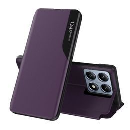 Eco Leather View Case, Xiaomi 14T Pro, fialové