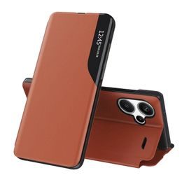 Eco Leather View Case, Xiaomi Redmi Note 13 Pro+ 5G, orange