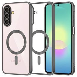 Samsung Galaxy A27 5G ümbris – Techsuit Luxury Crystal MagSafe – must