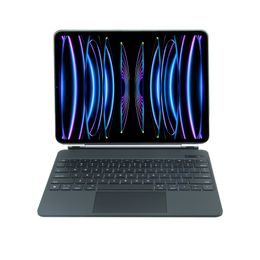 JP Magnetic Keyboard MK01 θήκη tablet με οθόνη, iPad Pro 12.9, 2018 / 2020 / 2021 / 2022, iPad Air 13 2024 / 2025, μαύρο