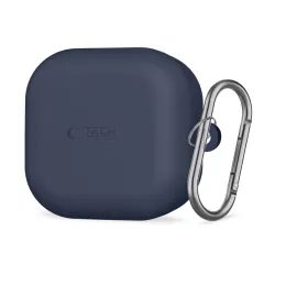 Tech-Protect Силиконов калъф, Samsung Galaxy Buds 4 / 4 Pro, син