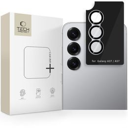 Tech-Protect Camring Fit+, sklíčko pre objektív fotoaparátu, Samsung Galaxy A37 / A57 5G, čierne