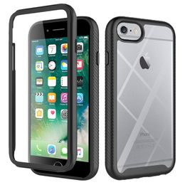 Techsuit Defense360 Pro + Zaščitna folija, iPhone 6 / 7 / 8 / SE 2020 / SE 2022, črna