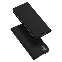 Dux Ducis Skin Leather case, knižkové púzdro, Xiaomi Redmi 9C, čierné