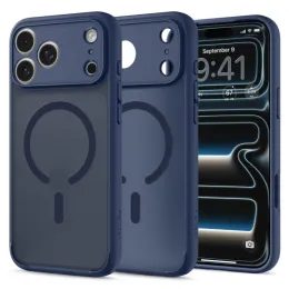 Spigen Ultra Hybrid Mag s MagSafe, iPhone 17 Pro / 18 Pro, modrý