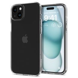 Spigen Liquid Crystal telefontok, iPhone 15, Crystal Clear