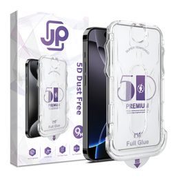 JP DustFree 5D Zaščitno kaljeno steklo, iPhone 16 Pro Max