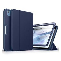 Suritch 360 husă cu clapă, iPad 10.9 2022 / iPad 11 2025, albastru