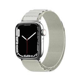 Curea Alpine cu cataramă din oțel, Apple Watch 38 / 40 / 41 mm, argintiu