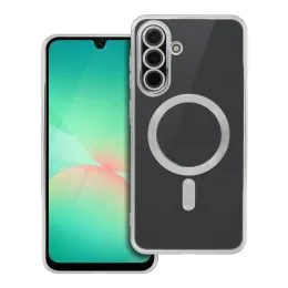 Electro Mag Cover s MagSafe, Samsung Galaxy A56, stříbrné