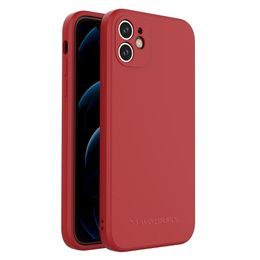 Husă Wozinsky Color Case, iPhone SE 2020 / iPhone 8 / iPhone 7, roșie