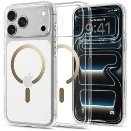 Spigen Ultra Hybrid Mag s MagSafe, iPhone 17 Pro Max / 18 Pro Max, zlatý