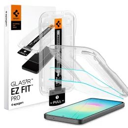 Spigen Glas.TR EZ Fit Pro z aplikatorem, 2 sztuki, Szkło hartowane, Samsung Galaxy A27 5G