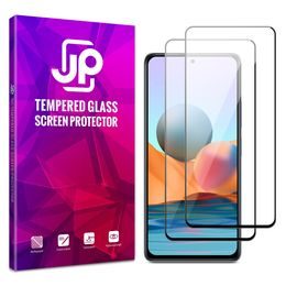 JP 2x 3D Glas, Xiaomi Redmi Note 10, schwarz