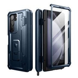 Dexnor 360 Kickstand Carcasă Samsung Galaxy Z Fold 5, albastru