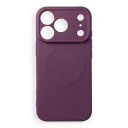 Cover Silicone Mag con protezione fotocamera, iPhone 17 Pro / 18 Pro, ciliegia