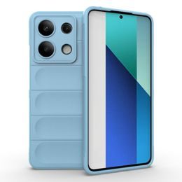 Magic Shield etui, Xiaomi Redmi Note 13 4G, svetlo modra