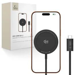 Tech-Protect A54 Încărcător Wireless MagSafe 25 W QI2.2, negru