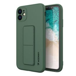 Carcasă Wozinsky Kickstand, Samsung Galaxy A22 4G, verde închis