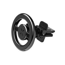 Mágneses fémtartó FIXED MagMount Vent MagSafe támogatással, fekete