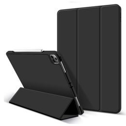 Husă Tech-Protect SC Pen pentru Apple iPad Pro 12.9 2021, neagră