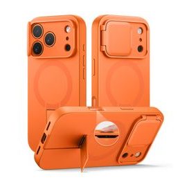 Husă Suritch MagSafe Kickstand Camprotector iPhone 17 Pro Max / 18 Pro Max, portocaliu