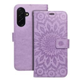 Mezzo Schutzhülle für Xiaomi Redmi Note 15 Pro 5G - Wallet Case mit Kartenfach und Magnetverschluss - Muster 2 - Violett
